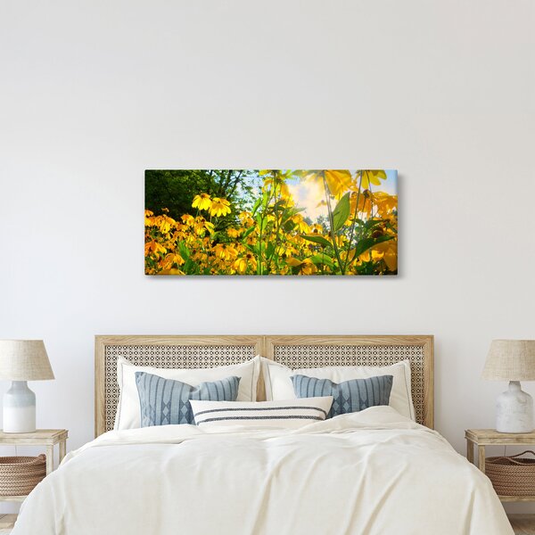 Slika žutog cvijeća (120x50 cm)
