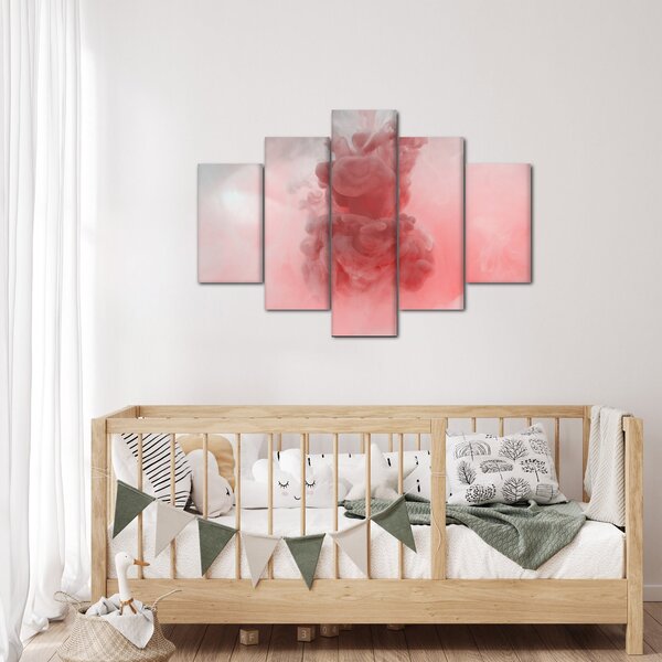 Slika crvenog dima (150x105 cm)