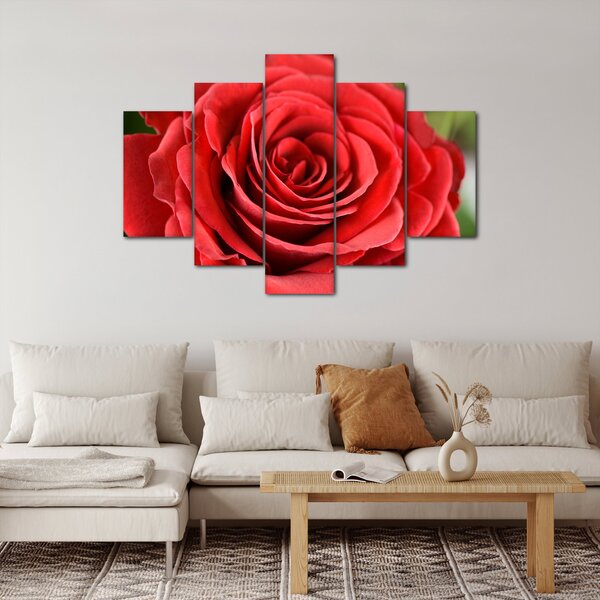 Slika cvijeta ruže (150x105 cm)