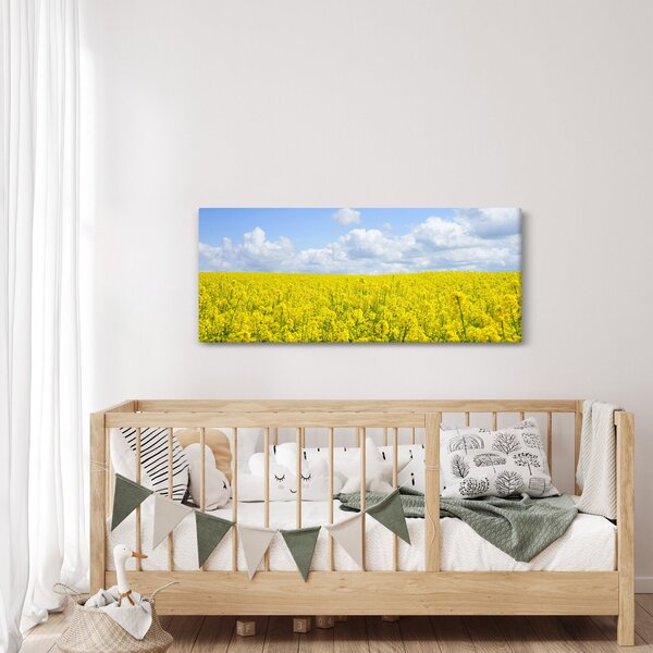 Slika žutog polja (120x50 cm)