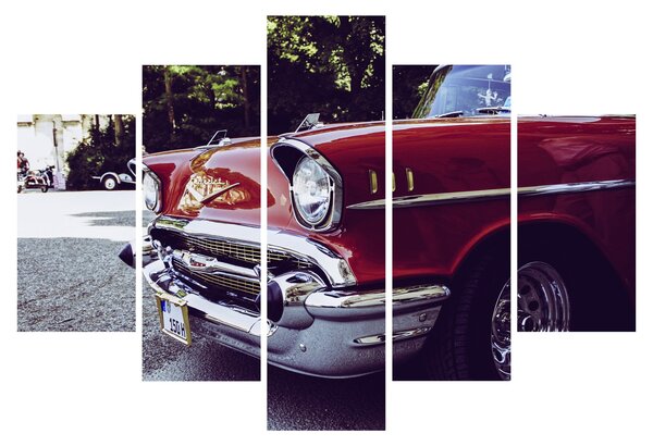 Slika starog automobila (150x105 cm)