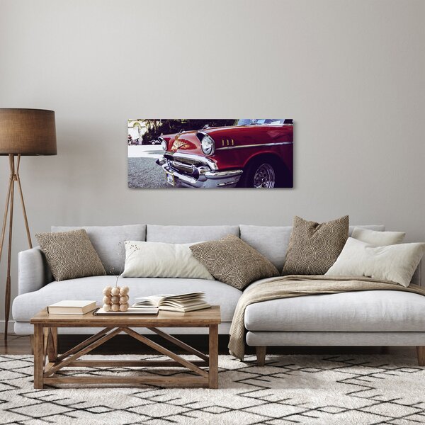 Slika starog automobila (120x50 cm)