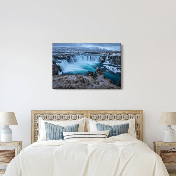 Slika - Pogled na slapove (90x60 cm)