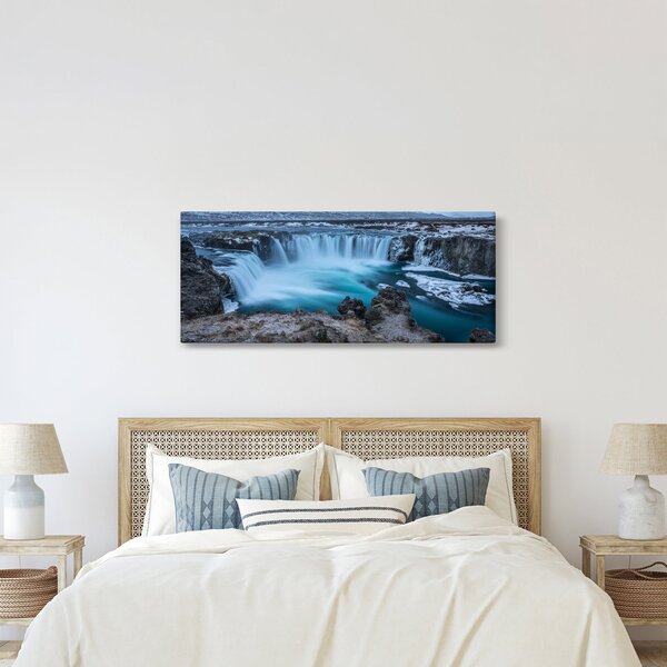 Slika - Pogled na slapove (120x50 cm)