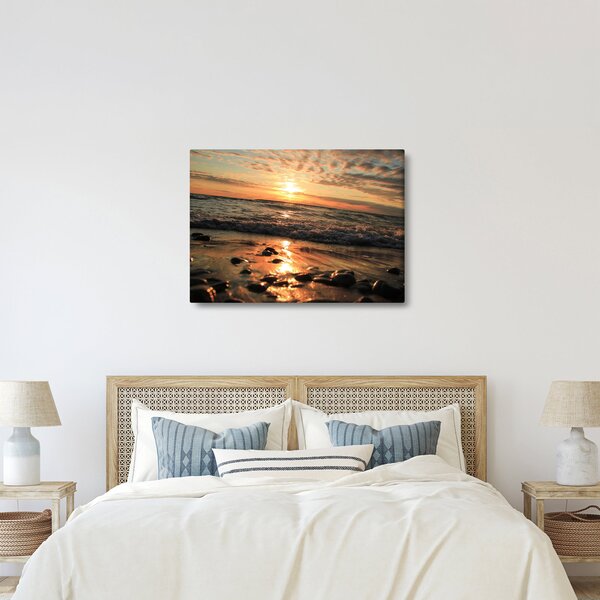 Slika - Zalazak sunca na oceanu (70x50 cm)