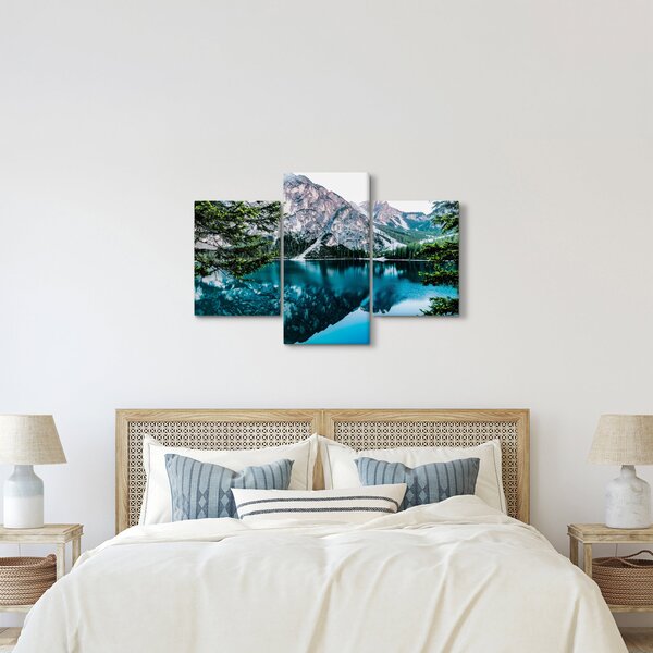 Slika jezera u Alpama (90x60 cm)
