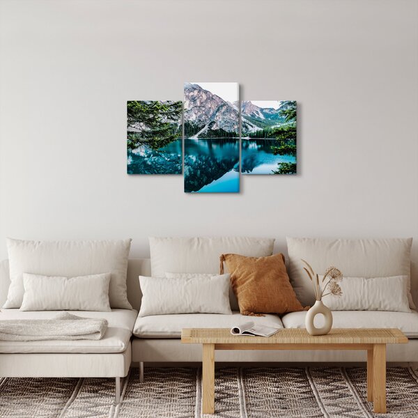 Slika jezera u Alpama (90x60 cm)
