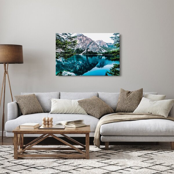 Slika jezera u Alpama (90x60 cm)