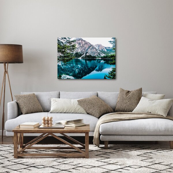 Slika jezera u Alpama (70x50 cm)