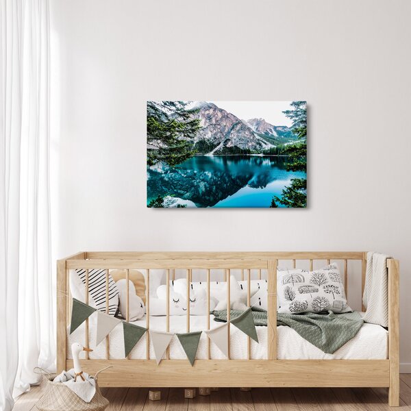 Slika jezera u Alpama (90x60 cm)