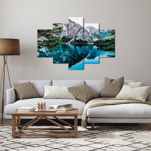 Slika jezera u Alpama (150x105 cm)