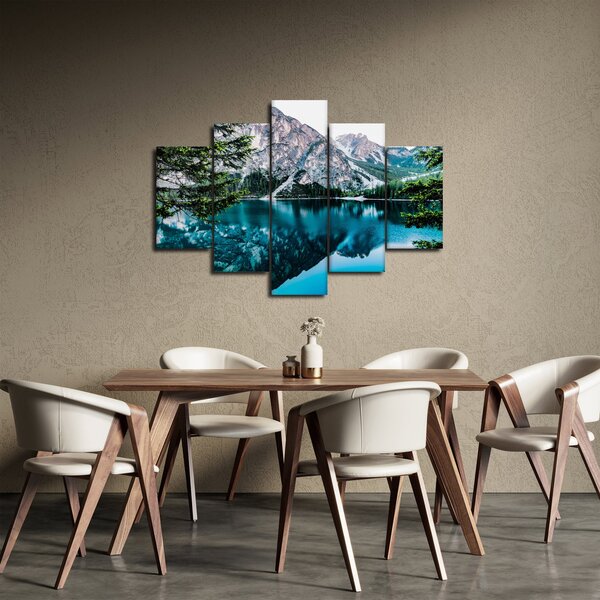 Slika jezera u Alpama (150x105 cm)