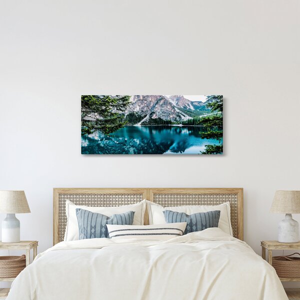 Slika jezera u Alpama (120x50 cm)