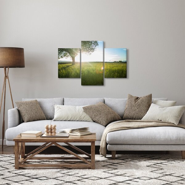 Slika stabla u polju (90x60 cm)