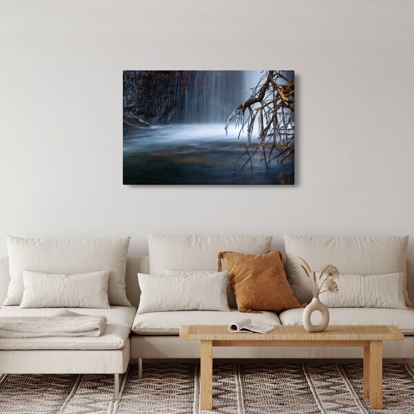 Slika zimske lagune (90x60 cm)