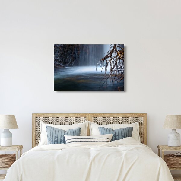Slika zimske lagune (90x60 cm)