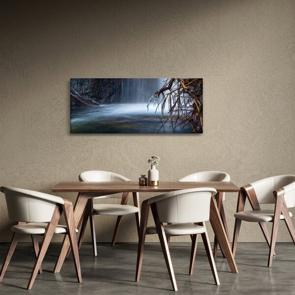 Slika zimske lagune (120x50 cm)