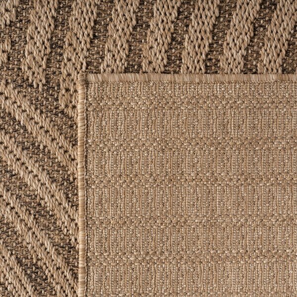 Smeđi okrugao unutarnji i vanjski tepih ø 120 cm Timber 1401 – Ayyildiz Carpets
