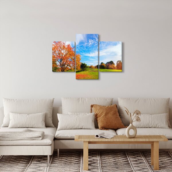 Slika - Jesenski krajolik (90x60 cm)