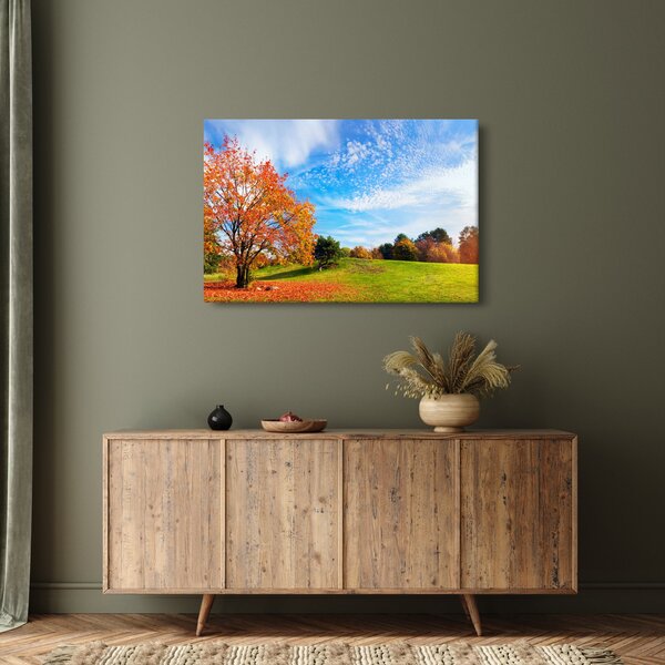 Slika - Jesenski krajolik (90x60 cm)