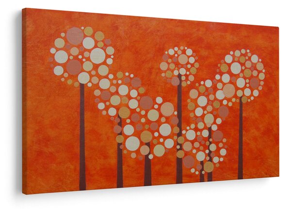 Slika - Narančasta šuma (90x60 cm)