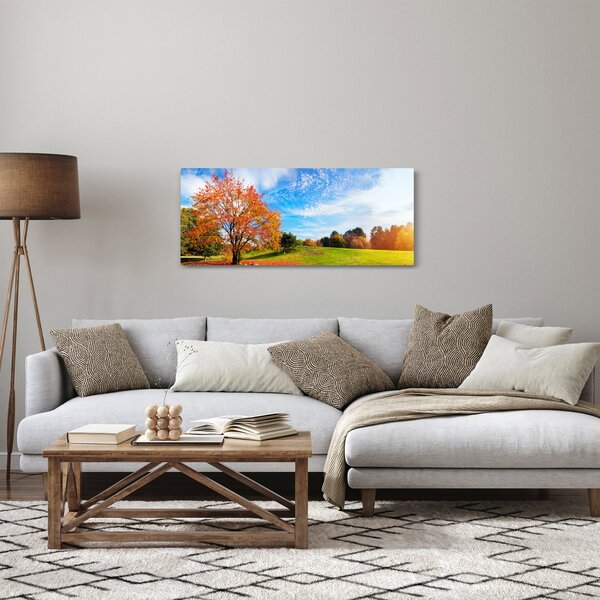 Slika - Jesenski krajolik (120x50 cm)