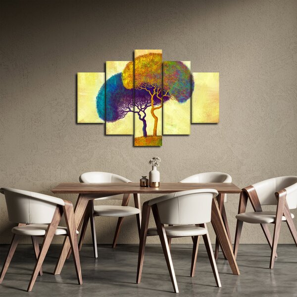 Slika - Drveće na brdu (150x105 cm)