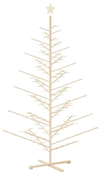 Drveno božićno drvce KOTKA 240 cm Masivna borovina Prirodno - 240 cm Prirodna (neobrađena)