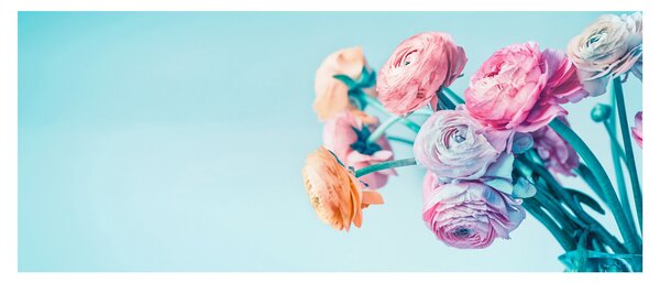 Slika - Cvijeće u vazi (120x50 cm)