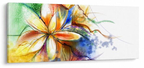 Slika - Cvijet (120x50 cm)