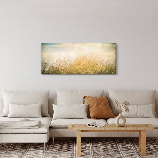 Slika - Polje u jesen (120x50 cm)