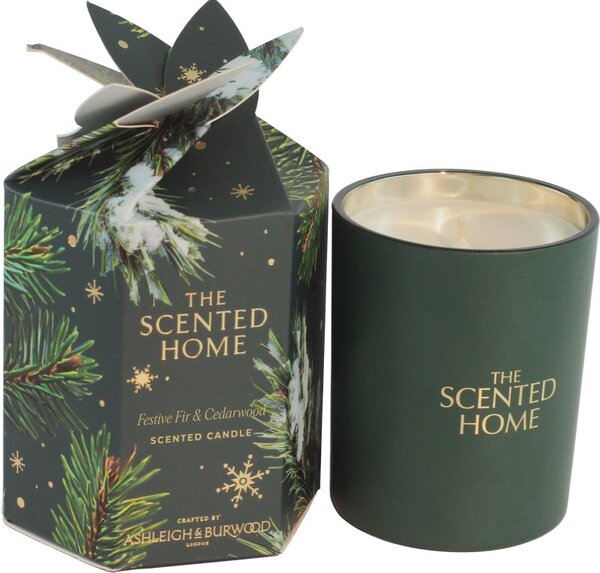 Ashleigh & Burwood London The Scented Home Festive Fir & Cedarwood mirisna svijeća 170 g