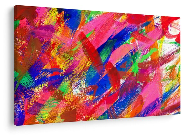 Slika - Apstrakcija u boji (90x60 cm)