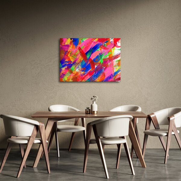 Slika - Apstrakcija u boji (70x50 cm)