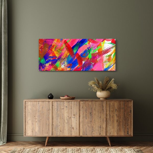 Slika - Apstrakcija u boji (120x50 cm)