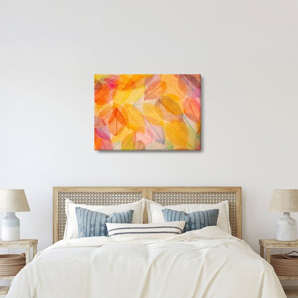 Slika - Pozadina sa jesenskim lišćem (70x50 cm)