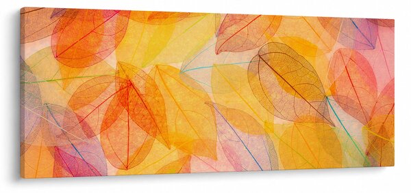 Slika - Pozadina sa jesenskim lišćem (120x50 cm)
