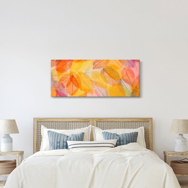 Slika - Pozadina sa jesenskim lišćem (120x50 cm)