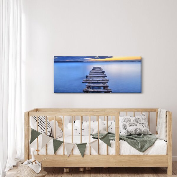 Slika - Pristanište, Zadar, Hrvatska (120x50 cm)