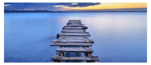 Slika - Pristanište, Zadar, Hrvatska (120x50 cm)
