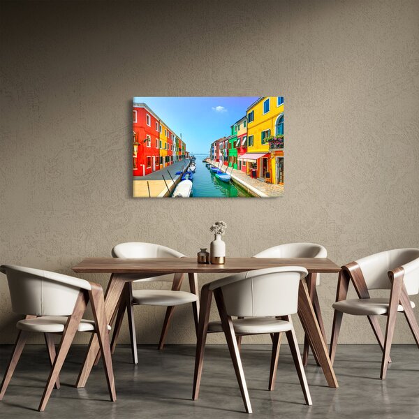 Slika - Otok Burano, Venecija, Italija (90x60 cm)