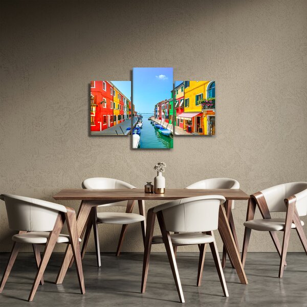 Slika - Otok Burano, Venecija, Italija (90x60 cm)