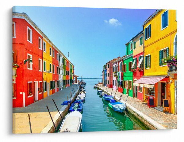 Slika - Otok Burano, Venecija, Italija (70x50 cm)