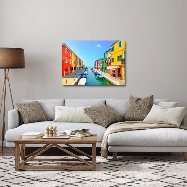 Slika - Otok Burano, Venecija, Italija (70x50 cm)