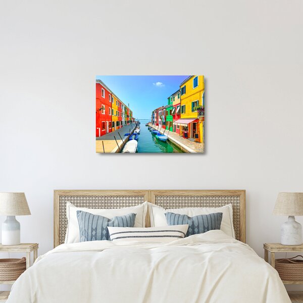 Slika - Otok Burano, Venecija, Italija (70x50 cm)