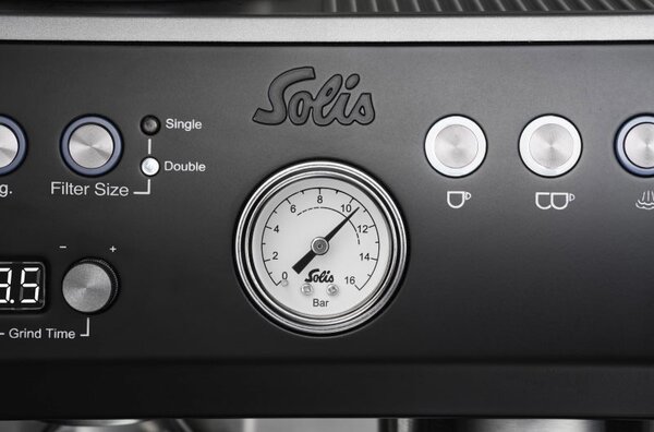 Solis Grind & Infuse Perfetta Black espresso aparat