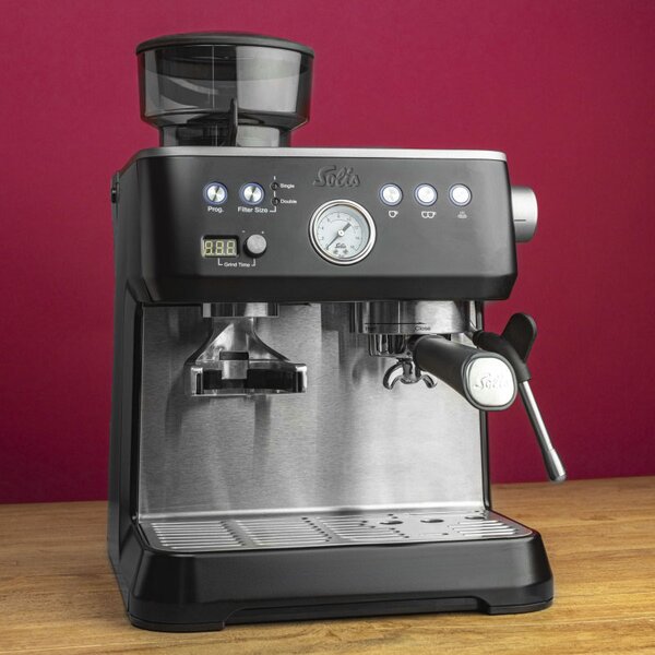Solis Grind & Infuse Perfetta Black espresso aparat