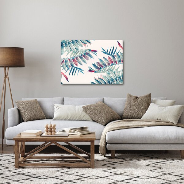 Slika - Tropsko lišće (70x50 cm)