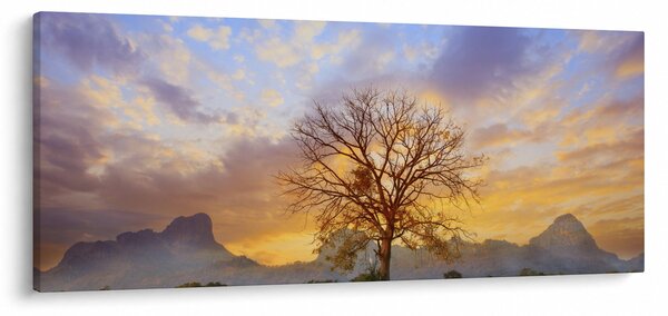 Slika - Pejzaž sa suncokretima (120x50 cm)