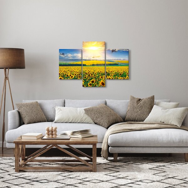 Slika - Polje suncokreta (90x60 cm)